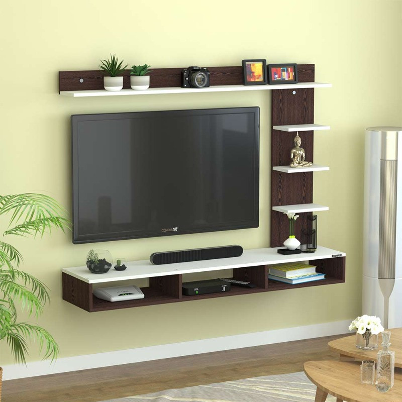 Henley Engineered Wood Wall Mounted TV Entertainment Unit