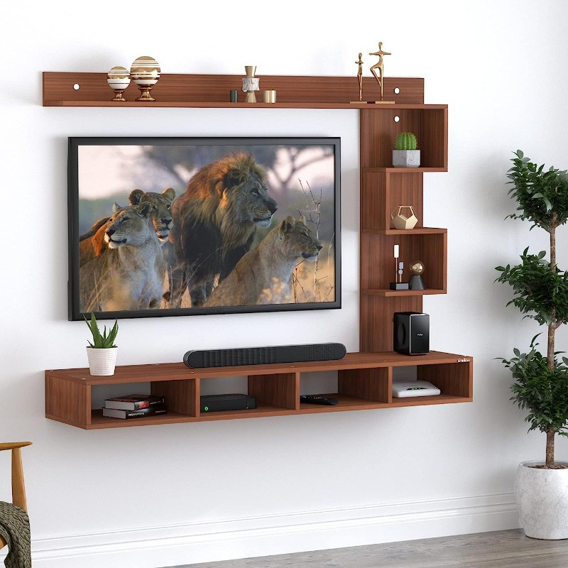 redwud -castel -engineered-wood-wall-mount-tv-unittv-cabinettv-entertainment-unit-walnut-ideal-for-upto-43diy-rd-castel -wnt