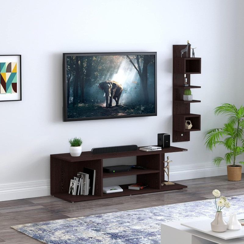 Redwud -alexia -engineered-wood-tv-unittv-standtv-cabinetfloor-standing-tv-unittv-entertainment-unit-wenge-ideal-for-upto-60diy-rd-tv-alexia -w